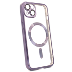 Чохол Shining with MagSafe на iPhone 14 Plus із захисними лінзами на камеру Deep Purple Чохол Shining with MagSafe на iPhone 14 Plus із захисними лінзами на камеру Deep Purple