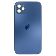 Чохол скляний для iPhone 11 матовий AG Glass Case with MagSafe із захистом камери Blue