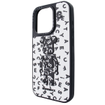 Чохол CaseTify (iPhone 15 Pro Max, Bear Letters - White)