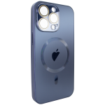 Чохол для iPhone 14 Pro Max - AG Titanium Case with MagSafe із захистом камери матовий Blue Чохол для iPhone 14 Pro Max - AG Titanium Case with MagSafe із захистом камери матовий Blue