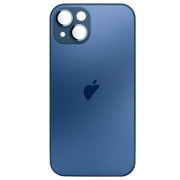 Чохол скляний для iPhone 14 AG Glass with Magsafe із захистом камери Blue