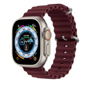 Ремінець Ocean Band на Apple Watch 38mm, 40mm, 41mm, [42mm Series 10/11] - Marsala