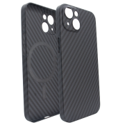 Чохол PC Carbon MagSafe (iPhone 15, Black)