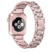 Ремінець Swarovski Steel Band на Apple Watch (42mm, 44mm, 45mm, 46mm, 49mm Pink)