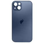 Чохол AG Glass With Magsafe (iPhone 13, Titanium Blue)