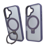 Чохол для iPhone 16: Nofelet MATT Ring Case MagSafe — Deep Purple