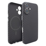 Чохол PC Carbon MagSafe (iPhone 16, Black)