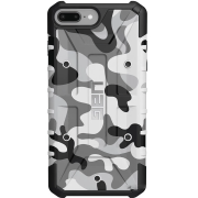 Тактичний протиударний чохол UAG Pathfinder камуфляжний на iPhone 6 Plus | 7 Plus | 8 Plus (White-Black)
