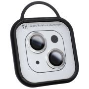 Захисне скло на камеру Metal Classic (iPhone 13/13 mini, Silver)