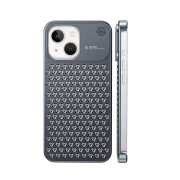 Чохол металевий для iPhone 13/14 Aluminium aroma Graphite