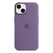 Чохол для iPhone 14 : Silicone Case MagSafe Original – Iris