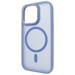 Чохол для iPhone 13 Pro Max | 12 Pro Max Nofelet MATT Case with MagSafe - Sky Blue Чохол для iPhone 13 Pro Max | 12 Pro Max Nofelet MATT Case with MagSafe - Sky Blue