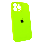 Чохол Silicone Case Full Camera для iPhone 14 Pro Max №66 Neon Green