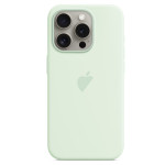 Чохол для iPhone 15 Pro Max : Silicone Case MagSafe Original – Soft Mint Чохол для iPhone 15 Pro Max : Silicone Case MagSafe Original – Soft Mint