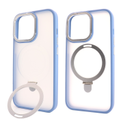 Чохол Matt Guard MagSafe Ring на iPhone 13 Pro з підставкою Sierra Blue
