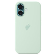 Чохол для iPhone 16 : Silicone Case with MagSafe – Aquamarine