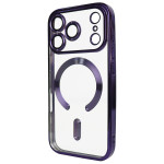 Чохол Shining with MagSafe (iPhone 17 Pro, Deep Purple) Чохол Shining with MagSafe (iPhone 17 Pro, Deep Purple)