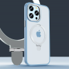 Чохол Matt Guard MagSafe Ring на iPhone 13 Pro з підставкою Sierra Blue