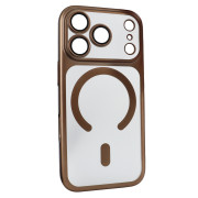 Чохол Titan Frame Matte PC MagSafe Case (iPhone 17 Pro – Desert Gold)