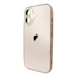 Чохол для iPhone 16 : AG-PC Glass – Gold