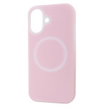 Neon Silicone Case MagSafe (iPhone 16 – Light Pink)