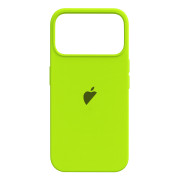Чохол для iPhone 17 Pro – Silicone Case Full (№66 Neon Green)