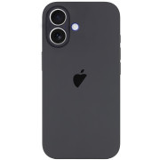 Чохол для iPhone 16 : Silicone Case Full Camera - №15 Charcoal Gray