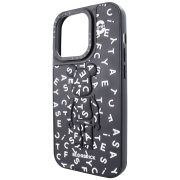 Чохол CaseTify (iPhone 13 Pro, Bear Letters - Black)