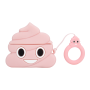 Чохол для AirPods 1 | 2 Poop Pink 3D Case