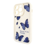 Чохол для iPhone 12 Pro Max – Pretty Things "Butterflies – White"