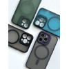 Чохол для iPhone 14 Hybrid Camera Stand with MagSafe з підставкою Navy Blue