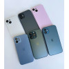 Чохол скляний матовий AG Glass Case with MagSafe для iPhone 12 із захистом камери White
