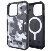 Чохол UAG with MagSafe camouflage (iPhone 15 Pro, White-Black)