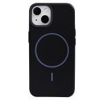 Grain Silicone MagSafe Case (iPhone 15/14/13, Black)