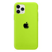 Чохол Silicone Case на iPhone 11 Pro Max FULL (№66 Neon Green)