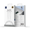 Кабель WiWU 60W (USB-C to USB-C) 1M Wi-C043E – White