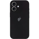 Чохол для iPhone 16 : Silicone Case Full Camera - №18 Black