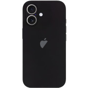 Чохол для iPhone 16 : Silicone Case Full Camera - №18 Black