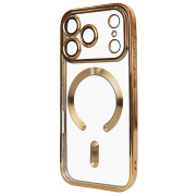 Чохол Shining with MagSafe (iPhone 17 Pro, Gold)