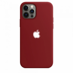 Чохол Silicone Case на iPhone 15 Pro FULL (№33 Dark Red)