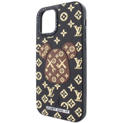 Чохол CaseTify (iPhone 12 Pro Max, LV Bear - Black)