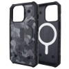 Чохол UAG with MagSafe camouflage (iPhone 15, Black-Gray)