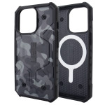Чохол UAG with MagSafe camouflage (iPhone 15, Black-Gray)
