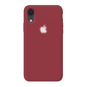 Чохол Silicone Case на iPhone XR FULL (№33 Dark Red)