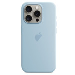 Чохол для iPhone 15 Pro : Silicone Case MagSafe Original – Light Blue Чохол для iPhone 15 Pro : Silicone Case MagSafe Original – Light Blue