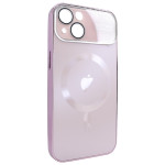 Чохол для iPhone 13 матовий NEW PC Slim with MagSafe case із захистом камери Pink Чохол для iPhone 13 матовий NEW PC Slim with MagSafe case із захистом камери Pink