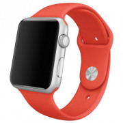 Силіконовий ремінець Silicone Sport Band (42mm, 44mm, 45mm, 46mm, 49mm №13 Orange, S)