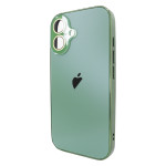 Чохол для iPhone 16 : AG-PC Glass – Green