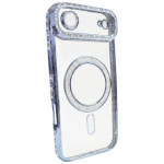 Чохол Diamond Shining Case with MagSafe (iPhone 17 Air, Blue)