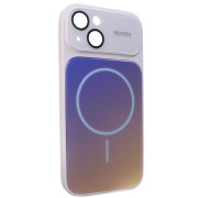 Чохол Gradient Glass MagSafe Case (iPhone 14 – Purple)